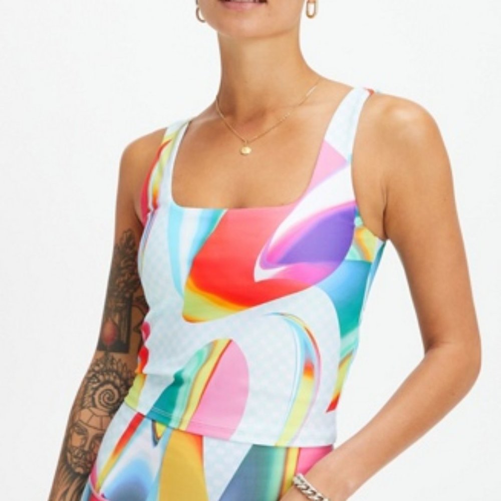 Fabletics Carnival tank with built in bra